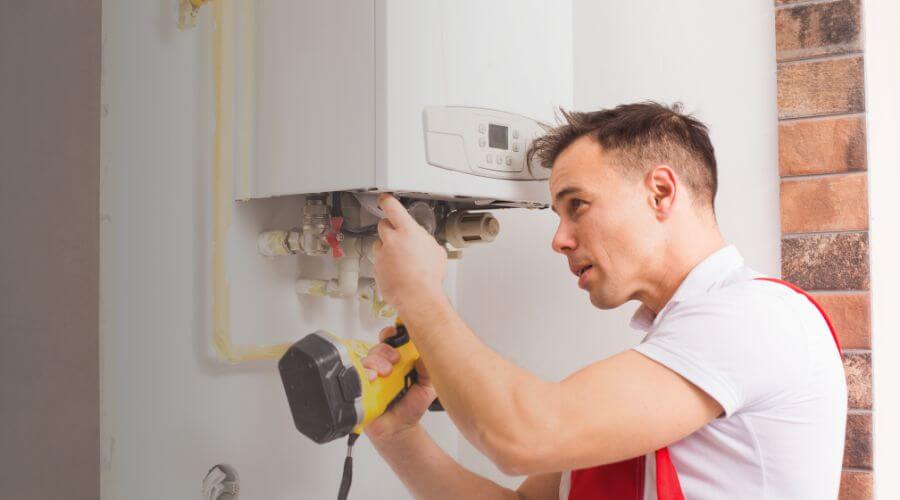 Local tankless water heater installation in Vanleer, TN